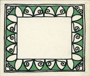 Tischkarte von Kalhammer, Gustav