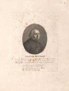 Portrait von Joseph Spendou von Schindler, Johann