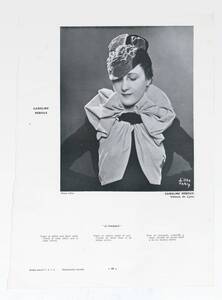 Seite aus Modezeitschrift (vom Bearbeiter vergebener Titel) von Deutsch-Dryden, Ernst