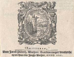 Signet des Jacob Pieterzon Wachter (vom Bearbeiter vergebener Titel) von Sichem, Pieter van