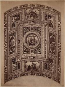 Fotografie der Fresken am Plafond des Palazzo Grimani in Venedig (vom Bearbeiter vergebener Titel) von Anonym