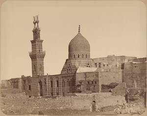 Fotografie der Al-Ghuri Moschee, in Kairo (vom Bearbeiter vergebener Titel) von Paier, Christian