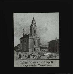 Gumpendorfer Pfarrkirche (vom Bearbeiter vergebener Titel) von Anonym
