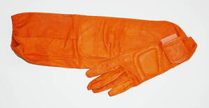 Handschuh - orange (deskriptiver Titel) von Lang, Helmut