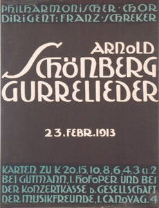 Arnold Schönberg Gurrelieder (Kurztitel) von Anonym